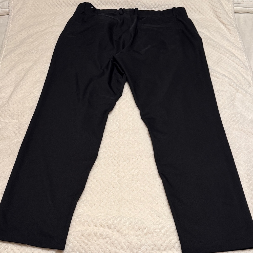 👖 Men’s Nike Dri-Fit Golf Pants – Black – Size 36x32 - Picture 12 of 15
